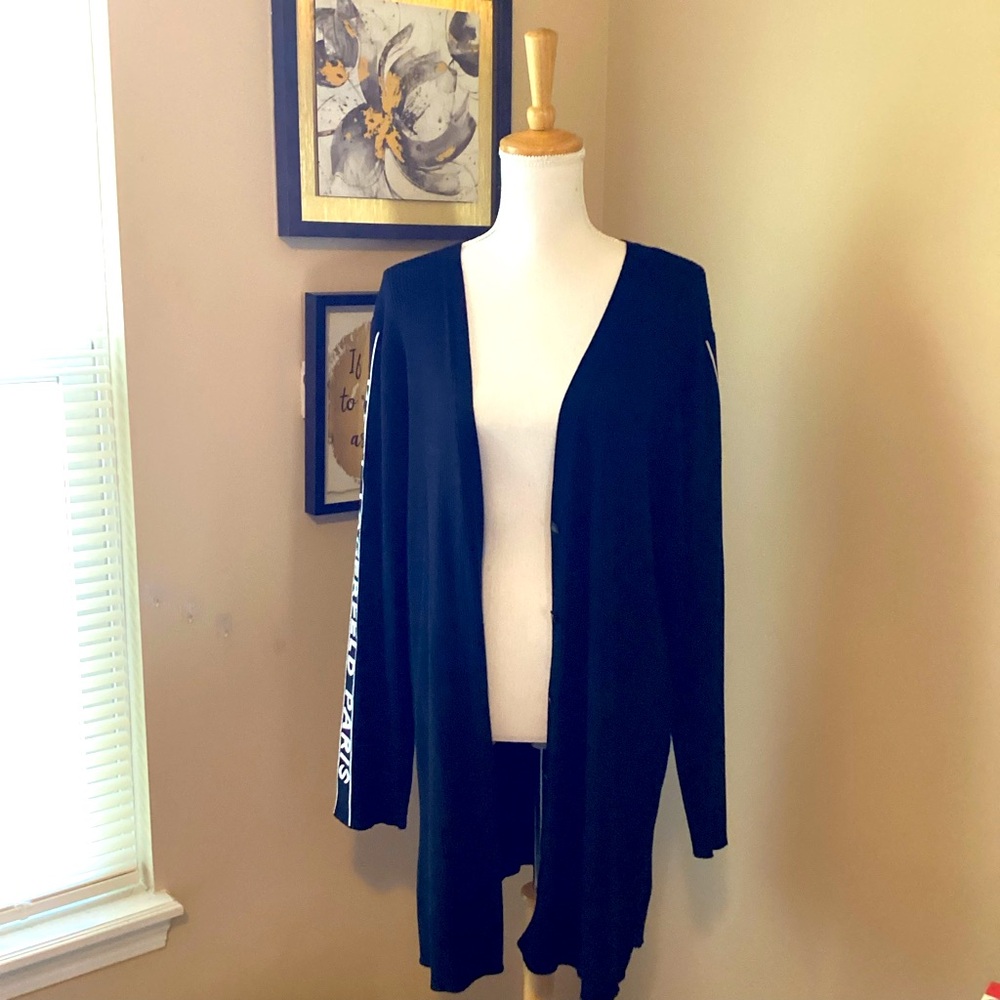 Karl Lagerfeld XL button up blazer